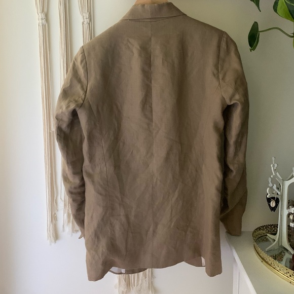 Mango linen blend blazer - Picture 4 of 4